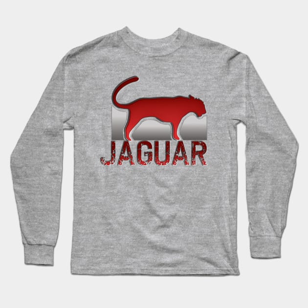 Jaguar Long Sleeve T-Shirt by mypointink